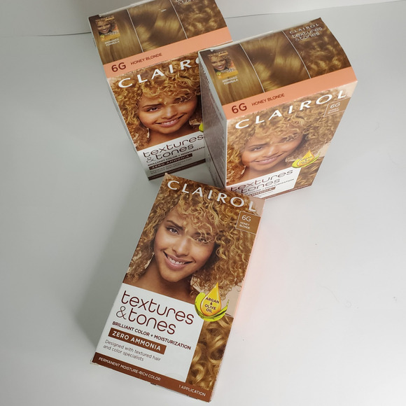 3 Pack Clairol Textures & Tones Permanent Hair Color Dye 6G Fade Resistant - Picture 2 of 8